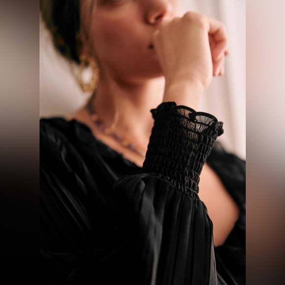 Sezane Tal Dress - Black (EUC, (FR 36 / US 4) - Picture 8 of 9